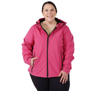 Pulse Women’s Plus Size Soft Shell Jacket 1X CLEARANCE