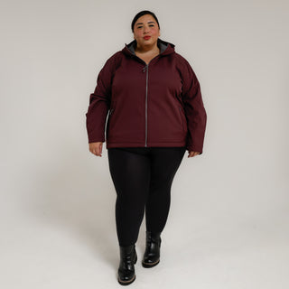 Women’s Plus Size 1X-6X  Micro Fleece Soft Shell  Updated Jacket Coat Spring or Fall Outerwear