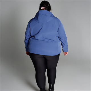 Women’s Plus Size 1X-6X  Micro Fleece Soft Shell  Updated Jacket Coat Spring or Fall Outerwear