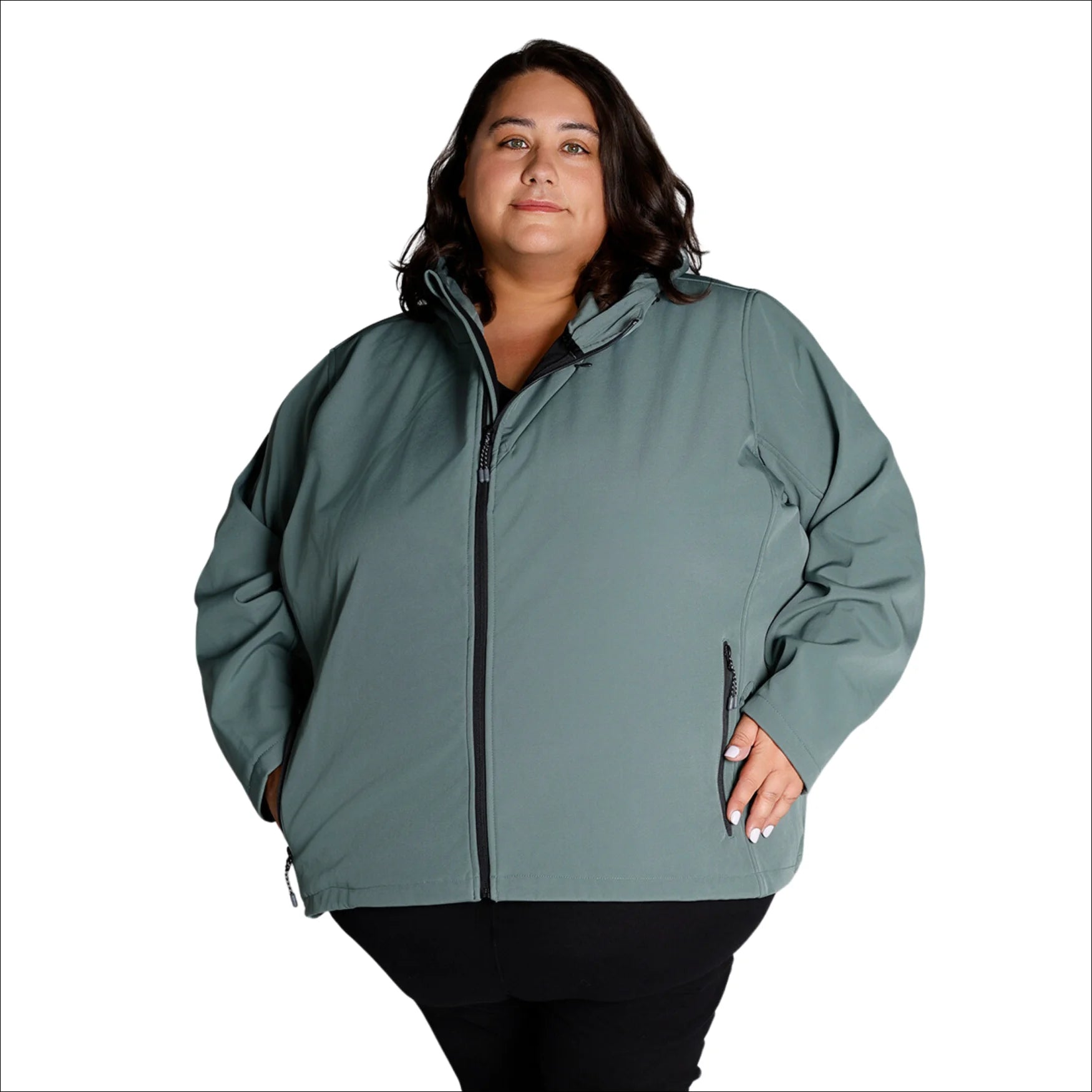 Snow Country Outerwear Women s Plus Size Soft Shell Jacket 1X 6X Micro Fleece Spring Fall Hiking Coat