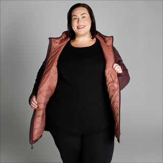 plus size winter coat