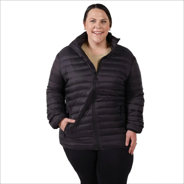 Sportcaster Women’s Plus Size Packable Down Jacket 1X CLEARANCE