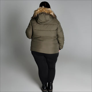 plus size winter coat