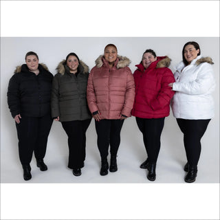 plus size winter coat