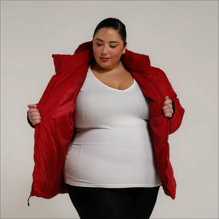 plus size winter coat