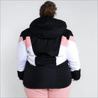 Color-blocked ski jacket from Snow Country Outerwear Women’s Plus Size Ski Coat collection