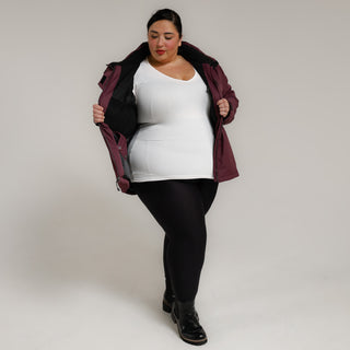 plus size ski jacket