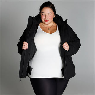 plus size ski jacket