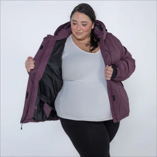 plus size ski jacket