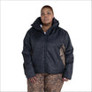 Black and leopard print puffer jacket from Women’s Plus Size Gemini Insulated Winter Snow Ski Coat