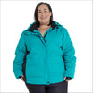 Teal puffer jacket from Snow Country Outerwear Womens Aspen Ski Jacket Coat