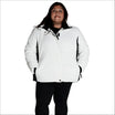 White and black puffer jacket from Snow Country Outerwear Womens Aspen Ski Jacket Coat