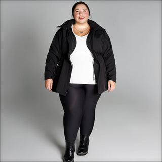 plus size winter coat