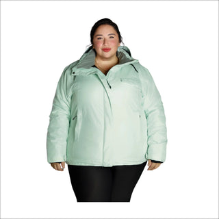 plus size ski jacket 1X / Mint