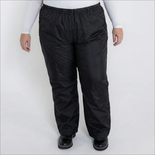 Plus Size Women's Packable Rain pants 2X-6X Regular, Tall and Short Length