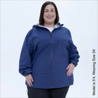 Women's Plus Size Rain Jacket - The Camden - 1X-6X