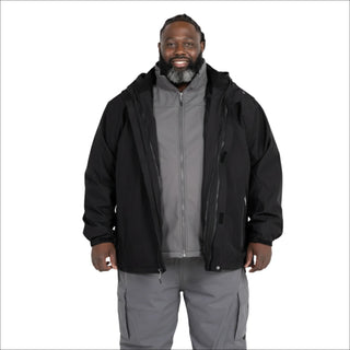 Snow Country Outerwear Men's 3in1 Winter Coat Cascade 3XL-7XL