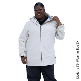 Women's Plus Size Rain Jacket - The Camden - 1X-6X