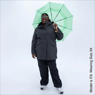 Women's Plus Size Rain Jacket & Trench Coat - The Berwick - Spring & Fall 1X-6X