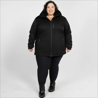 Snow Country Outerwear Women's Plus Size 1X-6X Heavy Insulated Winter Softshell Coat