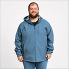 Mens Big Rain Jacket Waterproof Hooded 2XL-7XL Mystique