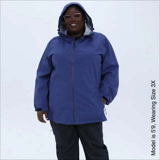 Women's Plus Size Rain Jacket - The Camden - 1X-6X