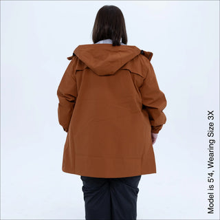 Women's Plus Size Rain Jacket - The Camden - 1X-6X