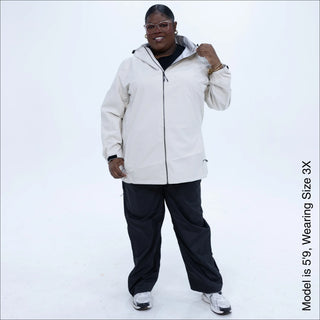 Women's Plus Size Rain Jacket - The Camden - 1X-6X