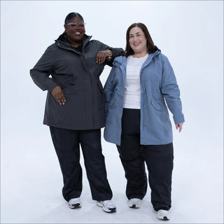 Women's Plus Size Rain Jacket & Trench Coat - The Berwick - Spring & Fall 1X-6X