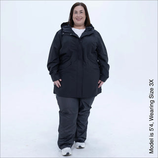 Women's Plus Size Rain Jacket & Trench Coat - The Berwick - Spring & Fall 1X-6X