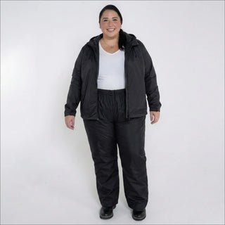 Plus Size Women's Packable Rain pants 2X-6X Regular, Tall and Short Length