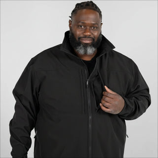 Snow Country Outerwear Mens Big 2XL-7XL Soft Shell Fleece Lined Jacket Classic