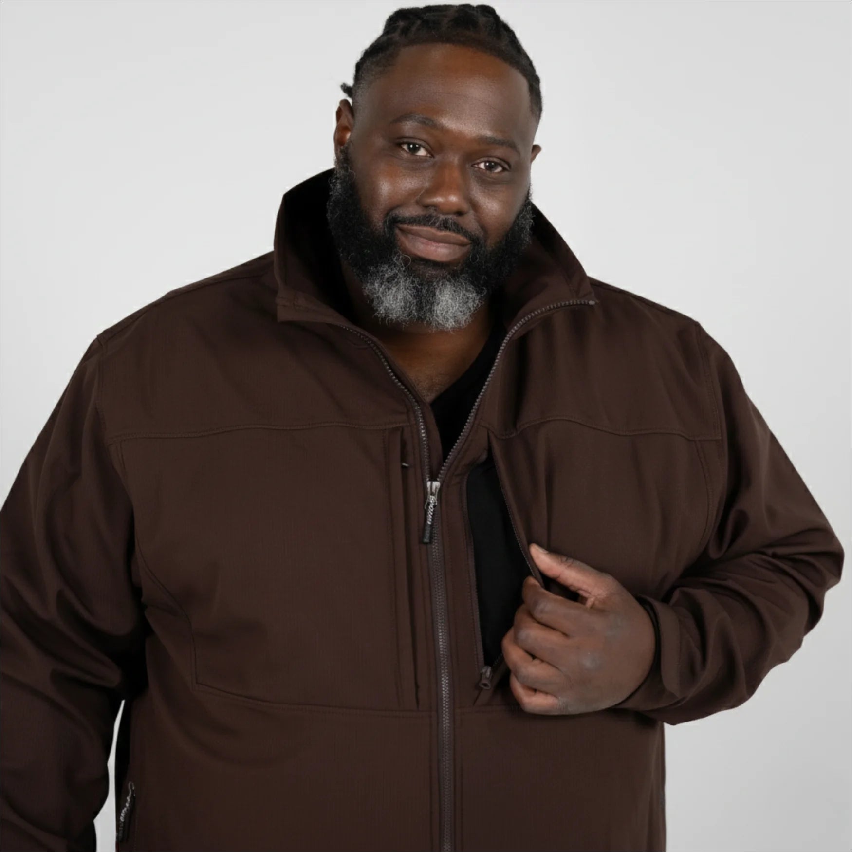 Snow Country Outerwear Mens Big 2XL-7XL Soft Shell Fleece Lined Jacket Classic