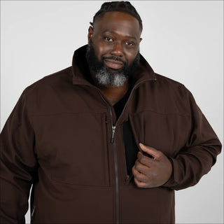 Snow Country Outerwear Mens Big 2XL-7XL Soft Shell Fleece Lined Jacket Classic