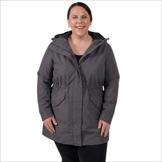 Women's Plus Size Rain Jacket & Trench Coat - The Berwick - Spring & Fall 1X-6X