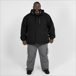 Snow Country Outerwear Men's 3in1 Winter Coat Cascade 3XL-7XL