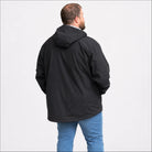 Mens Big Rain Jacket Waterproof Hooded 2XL-7XL Mystique
