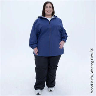 Women's Plus Size Rain Jacket - The Camden - 1X-6X