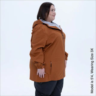 Women's Plus Size Rain Jacket - The Camden - 1X-6X