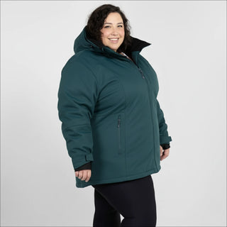 Snow Country Outerwear Women's Plus Size 1X-6X Heavy Insulated Winter Softshell Coat