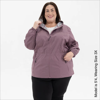 Women's Plus Size Rain Jacket - The Mystique - 1X-6X