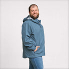Mens Big Rain Jacket Waterproof Hooded 2XL-7XL Mystique
