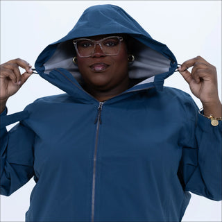 Women's Plus Size Rain Jacket - The Camden - 1X-6X