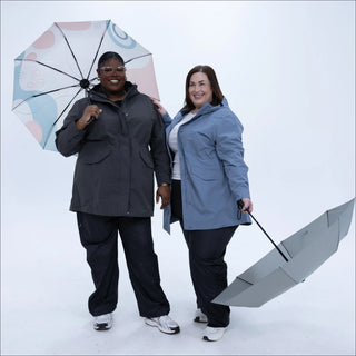 Women's Plus Size Rain Jacket & Trench Coat - The Berwick - Spring & Fall 1X-6X