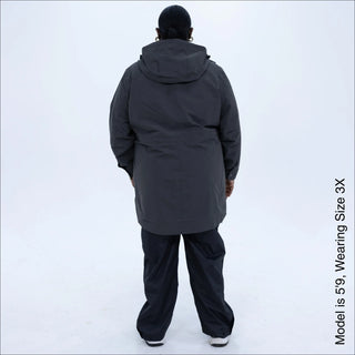 Women's Plus Size Rain Jacket & Trench Coat - The Berwick - Spring & Fall 1X-6X