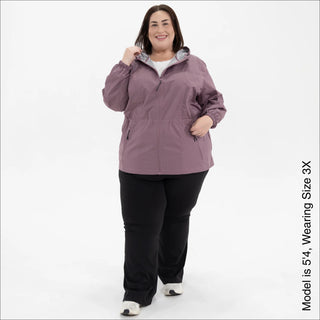 Women's Plus Size Rain Jacket - The Mystique - 1X-6X
