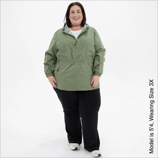 Women's Plus Size Rain Jacket - The Mystique - 1X-6X