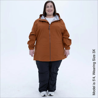 Women's Plus Size Rain Jacket - The Camden - 1X-6X