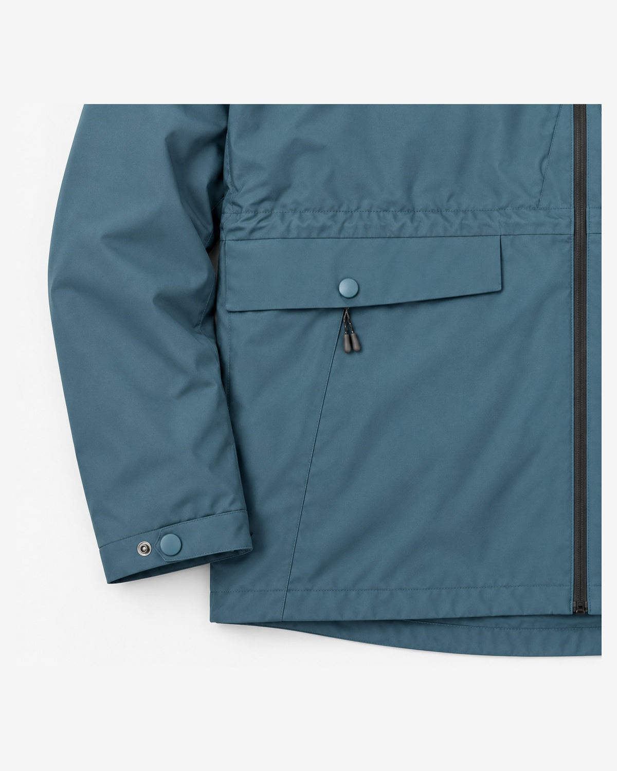 Peacock Swiss Systems women's plus size 3 in 1 winter jacket, snap flap pocket and cuff tab detail