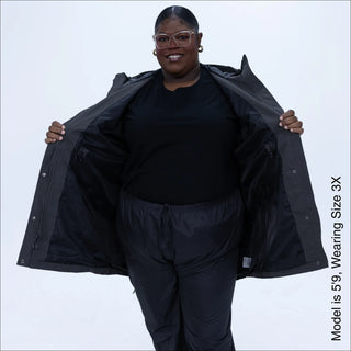 Women's Plus Size Rain Jacket & Trench Coat - The Berwick - Spring & Fall 1X-6X